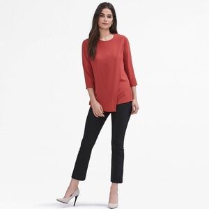 MM Lafleur The Bourgeois Blouse, Chilli Flake Color, Size XS